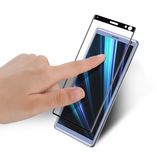 Mocolo 3D Härdat Glas Skärmskydd till Sony Xperia 10 Plus - Svart