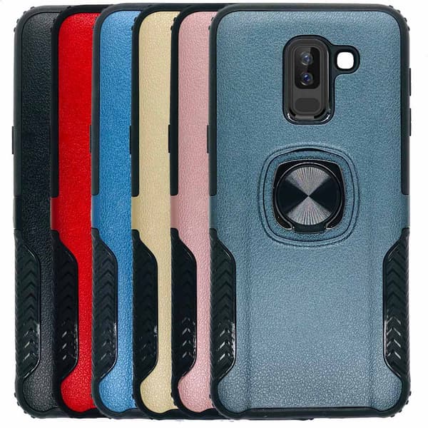 Stilrent Skal med Kickstand - Samsung A6 Plus (2018)