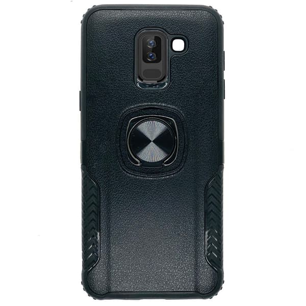 Stilrent Skal med Kickstand - Samsung A6 Plus (2018) Petrol