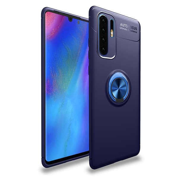 AUTO FOCUS Stilsäkert Skal med Ringhållare - Huawei P30 Pro