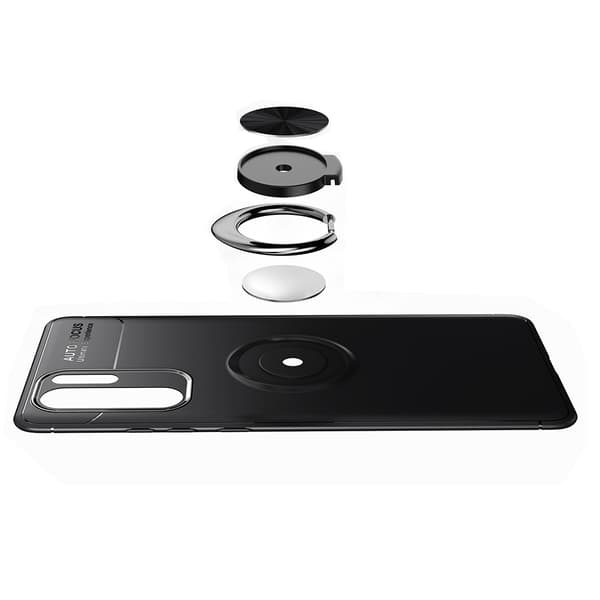 AUTO FOCUS Stilsäkert Skal med Ringhållare - Huawei P30 Pro