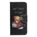 Miniatyrbild 1 av 4: Samsung Galaxy A40 Plånboksfodral - Angry Bear and It's Warning