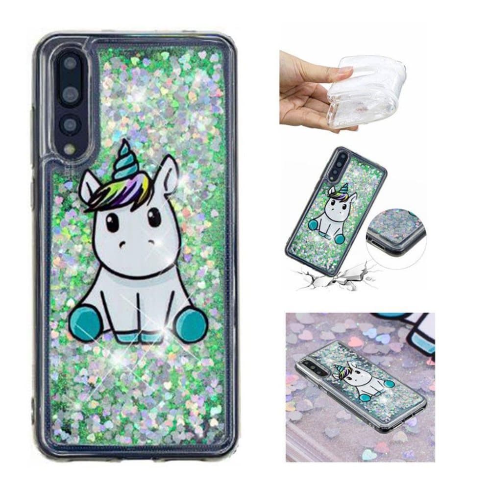 Huawei P20 Pro kohokuvioitu juoksuhiekka suojakotelo - Suloi