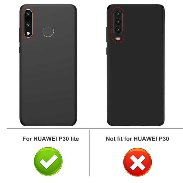 Huawei P30 Lite stødabsorberende silikone Shell Shockr