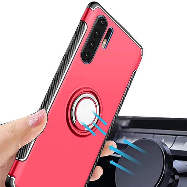 Huawei P30 Pro - (FLOVEME) Skal med Ringhållare