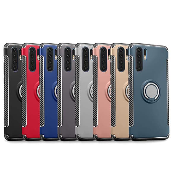 Huawei P30 Pro - Stilrent Skal med Ringhållare (FLOVEME)