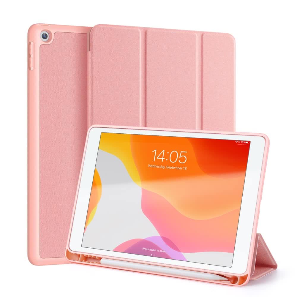 iPad 10.2 Suojakotelo Domo Series RoseKeltainend