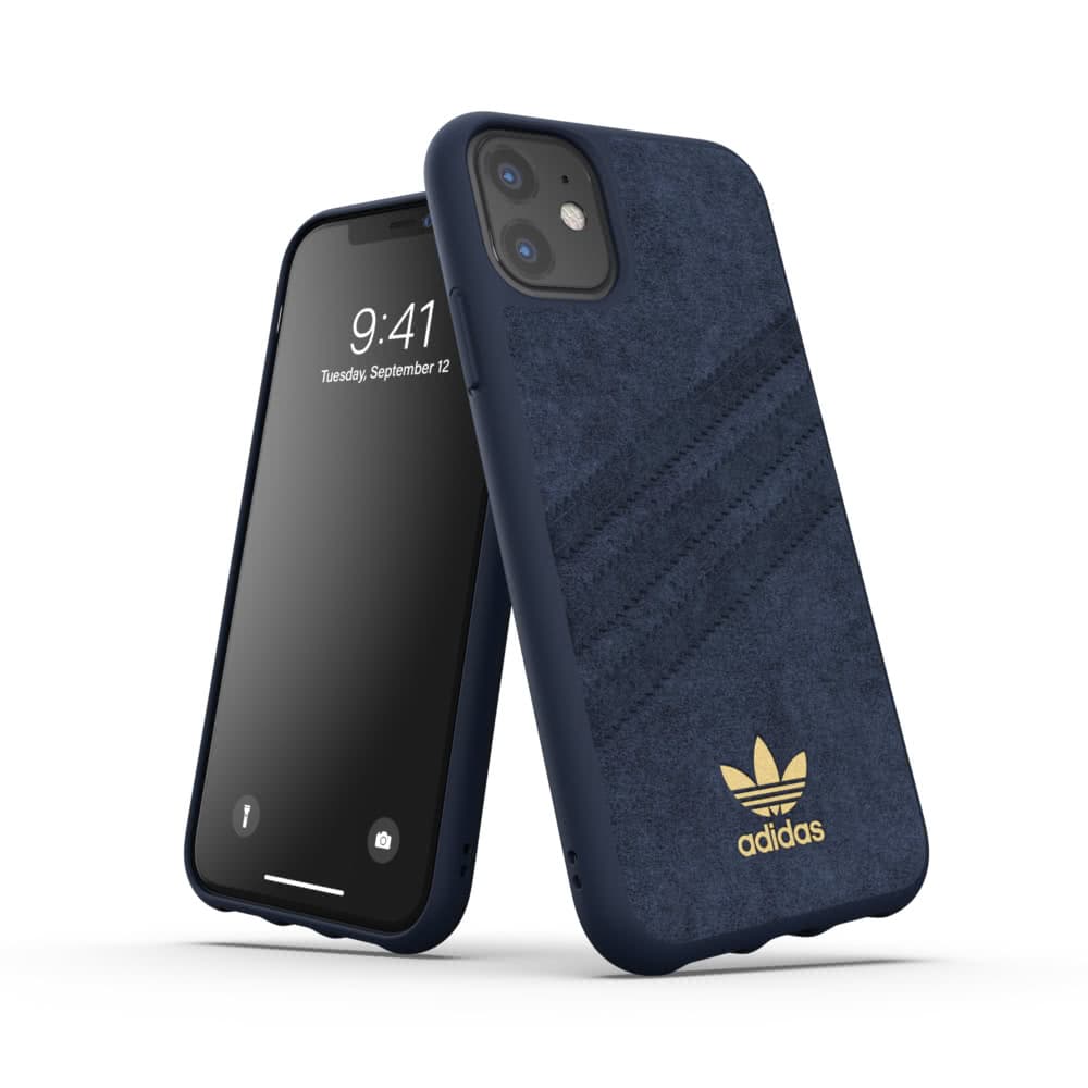 Adidas iPhone 11 Skal OR Moulded Case Ultrasuede FW19 Collegiate Royal