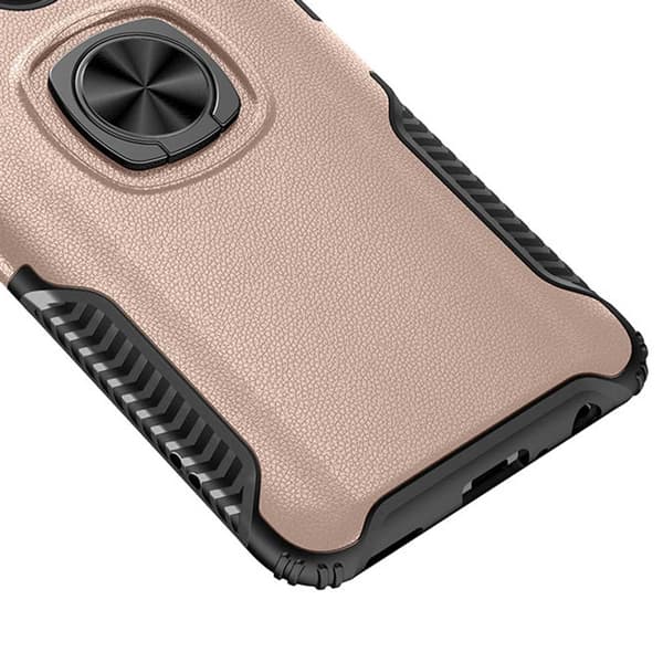Praktiskt Smart LEMAN Skal Ringhållare - Samsung Galaxy A8 2018