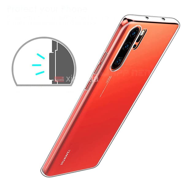 Huawei P30 Pro - Skyddande Heltäckande Silikonskal NORTH