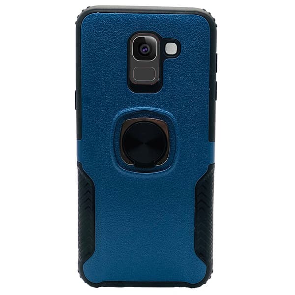 Samsung Galaxy A8 2018 - Stilsäkert Skal med Ringhållare (LEMAN)