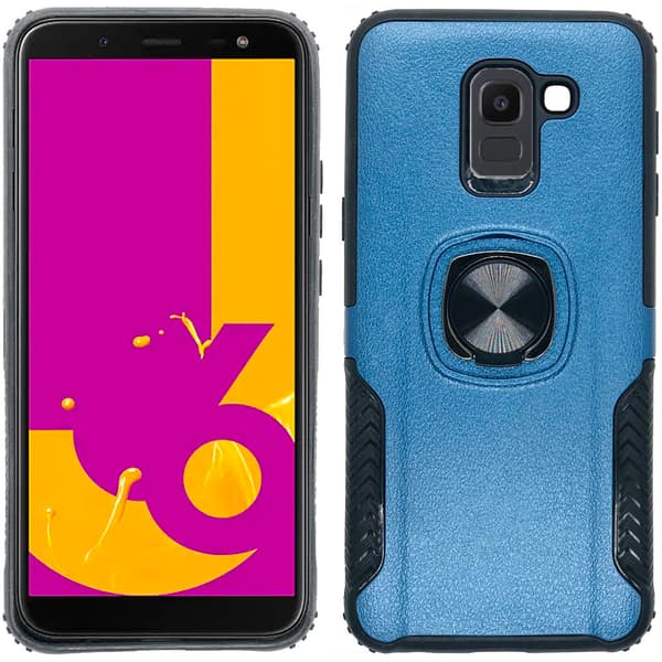 Exklusivt Skal med Ringhållare - Samsung Galaxy J6 2018