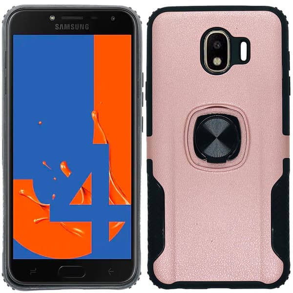 Stilrent Skal med Ringh�llare - Samsung Galaxy J4 2018