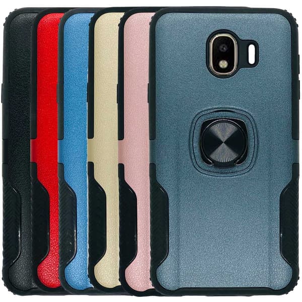 Stilrent Skal med Ringh�llare - Samsung Galaxy J4 2018