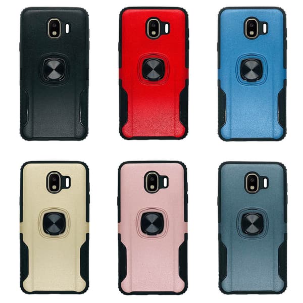 Stilrent Skal med Ringh�llare - Samsung Galaxy J4 2018