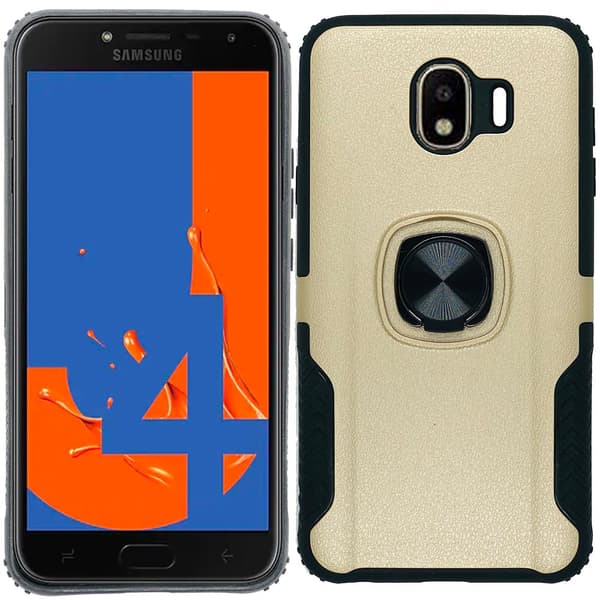 Stilrent Skal med Ringh�llare - Samsung Galaxy J4 2018