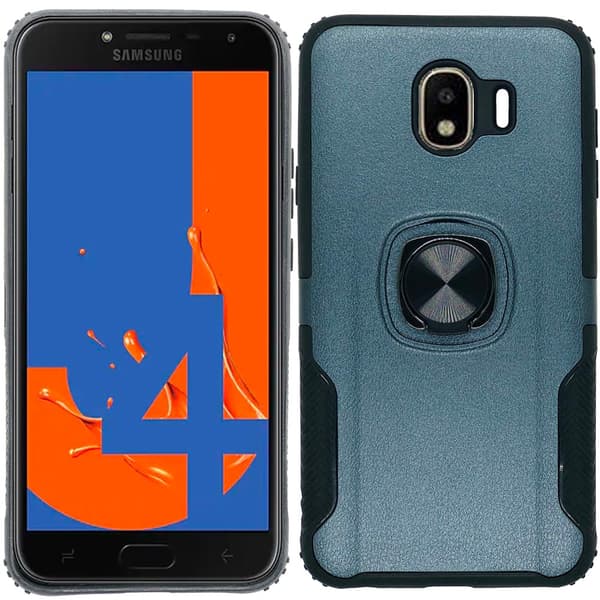 Stilrent Skal med Ringh�llare - Samsung Galaxy J4 2018
