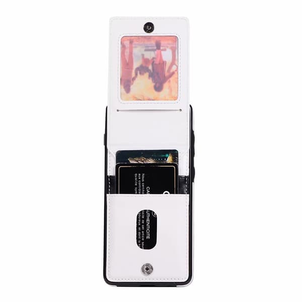 Samsung Galaxy S10 - Elegant Skal med Kortfack (LEMAN)