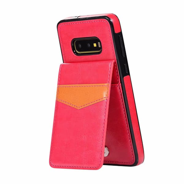 Stilsäkert Smart Skal med Kortfack - Samsung Galaxy S10E