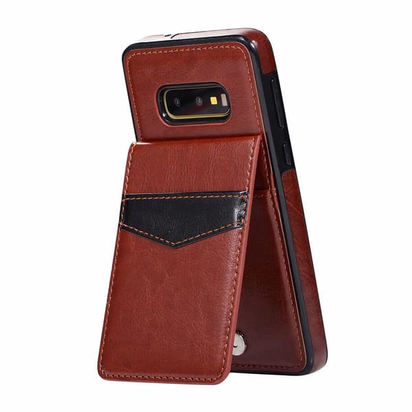 Stilsäkert Smart Skal med Kortfack - Samsung Galaxy S10E