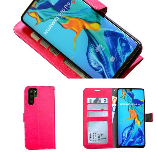 Huawei P30 Pro - Läderfodral / Skydd