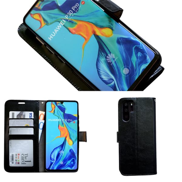 Huawei P30 Pro - PU Leather Wallet Case