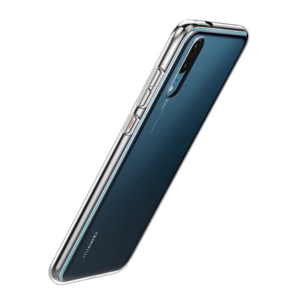 Huawei P20 Lite - Transparent silikonskal