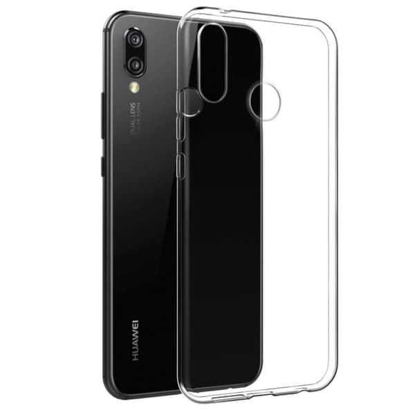 Huawei P20 Lite - Transparent silikonskal