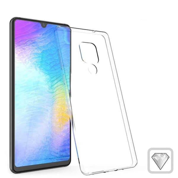 Huawei Mate 20 - Transparent silikonskal