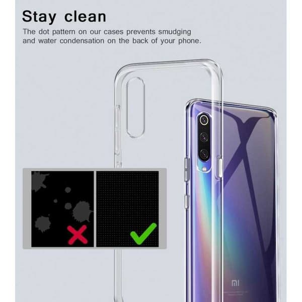 Xiaomi Mi 9 stødabsorberende silikonebetræk Enkelt