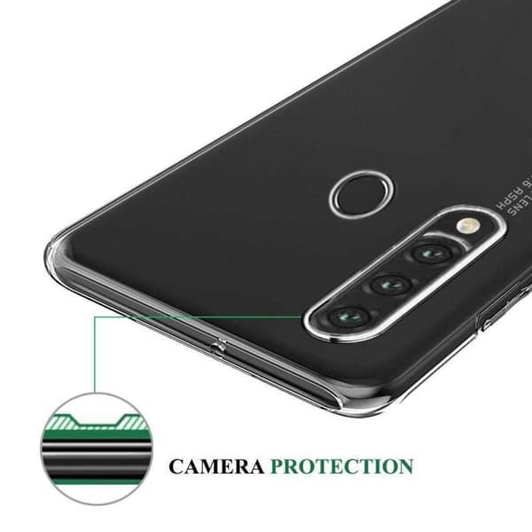 Yksinkertainen Huawei P30 Lite -iskuja vaimentava silikonikuori
