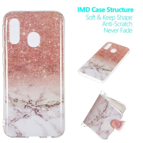MTK Samsung Galaxy A40 TPU Marmor - Style D