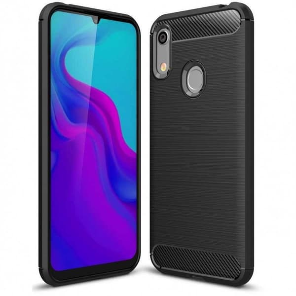 Huawei Y6 2019 Stöttåligt Stötdämpande Skal SlimCarbon