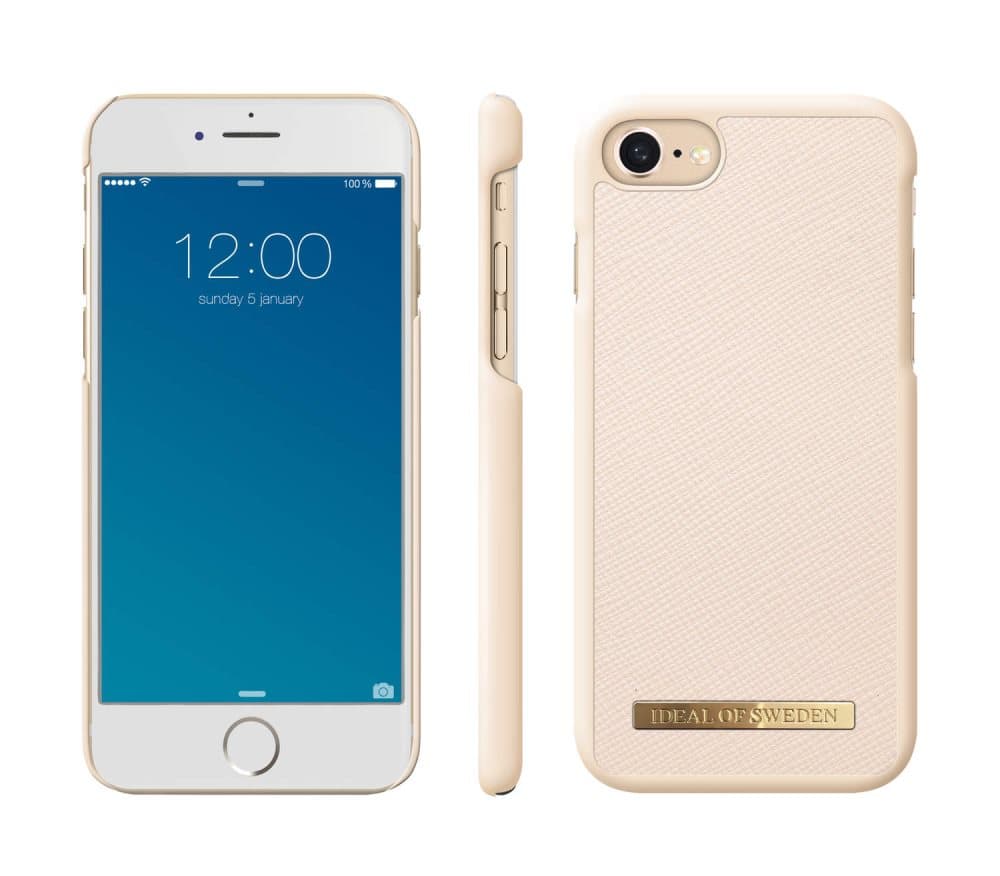 iDeal Of Sweden iPhone iPhone 8/7/6/SE (2020) Saffiano Case - Pink