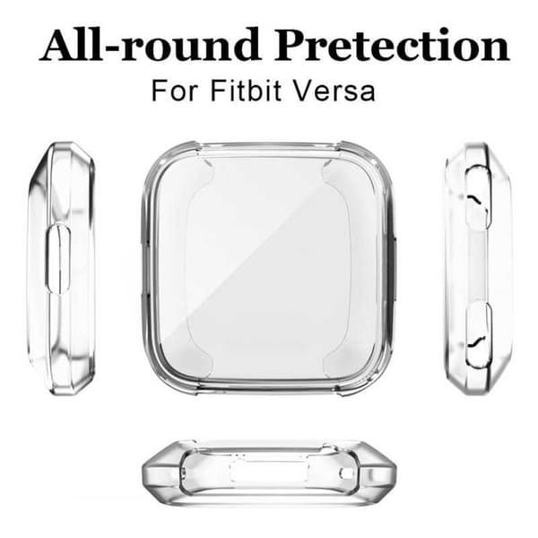 Heltäckande Ultratunn TPU Skal Fitbit Versa Liquid