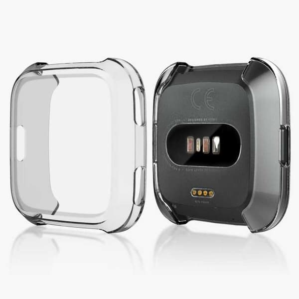 Heltäckande Ultratunn TPU Skal Fitbit Versa Liquid