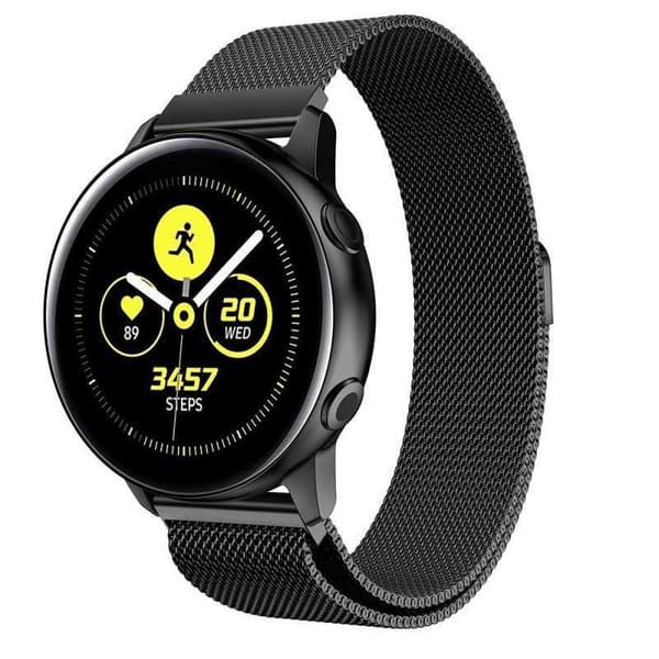 Samsung Galaxy Active Armbånd Milanese Loop Sort