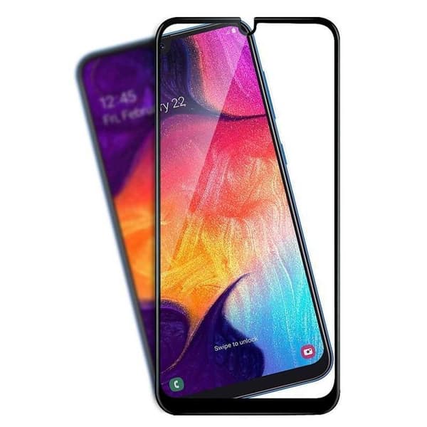 2-PAK Samsung A40 hærdet glas 0,26 mm 2,5D 9H fuldskærm