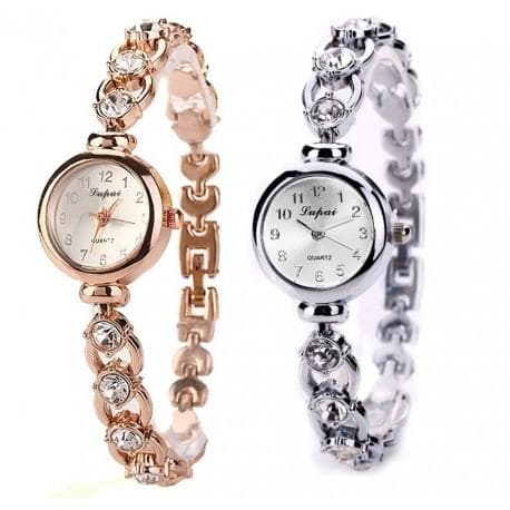 Stilfuldt dameur Strass