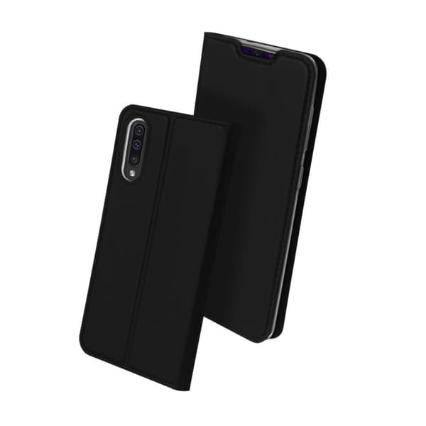 Samsung Galaxy A70 DUX DUCIS Skin Pro Series Stand Flip Case - Black