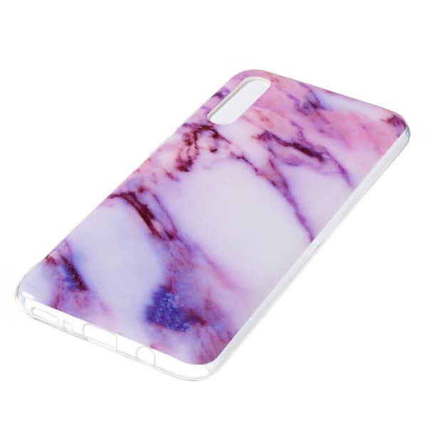 Marble Pattern IMD TPU Soft Back Case for Samsung Galaxy A70 - Style L