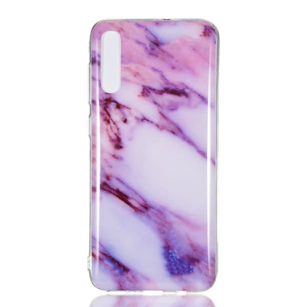 Marble Pattern IMD TPU Soft Back Case for Samsung Galaxy A70 - Style L