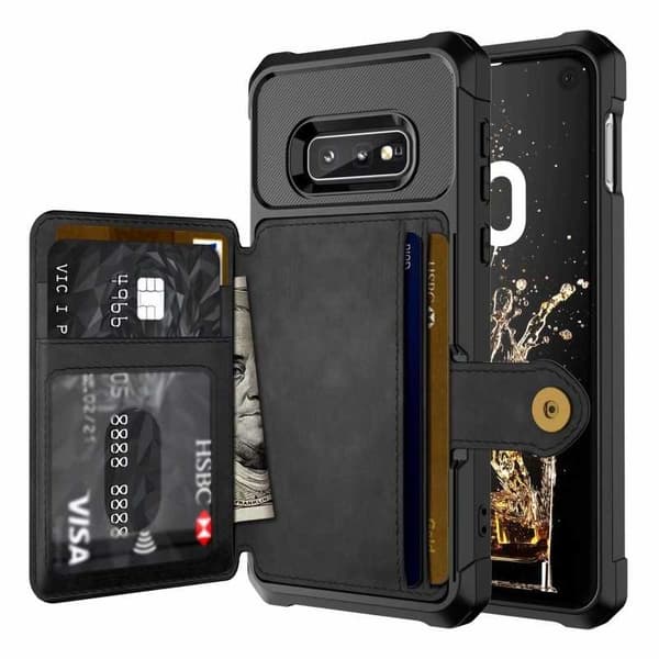 Samsung S10e Stöttåligt Premium Skal 4-FACK Solid V3