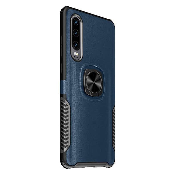 Huawei P30 - Skal med Ringhållare (LEMAN)