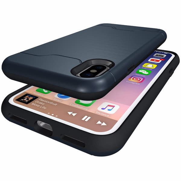 iPhone XS MAX - Smart Stils�kert Jensen Skal med Kortfack