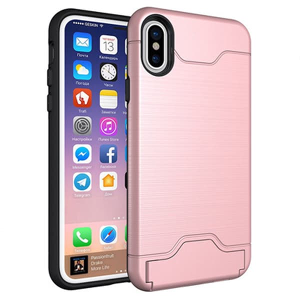 iPhone XS MAX - Smart Stils�kert Jensen Skal med Kortfack
