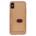 Miniatyrbild 6 av 11: iPhone XR - HANMAN Stilsäkert Smart Skal med Kortfack