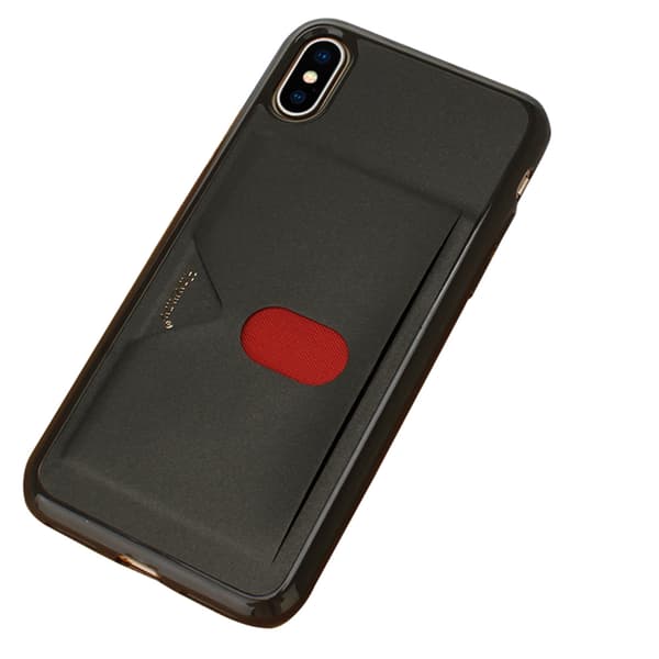 iPhone XR - HANMAN Stilsäkert Smart Skal med Kortfack