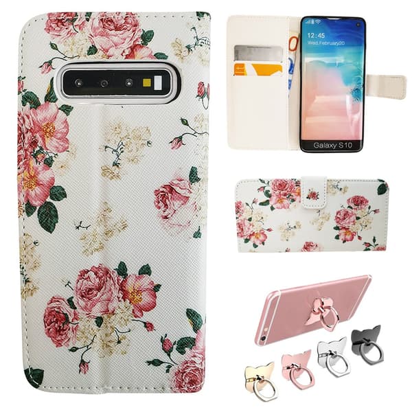 Samsung Galaxy S10 Plus - PU Leather Wallet Case