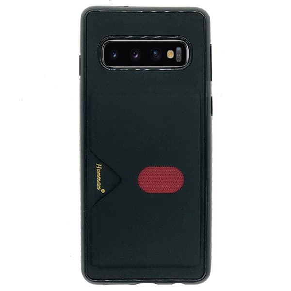 Elegant Smart Skal med Kortfack - Samsung Galaxy S10+
